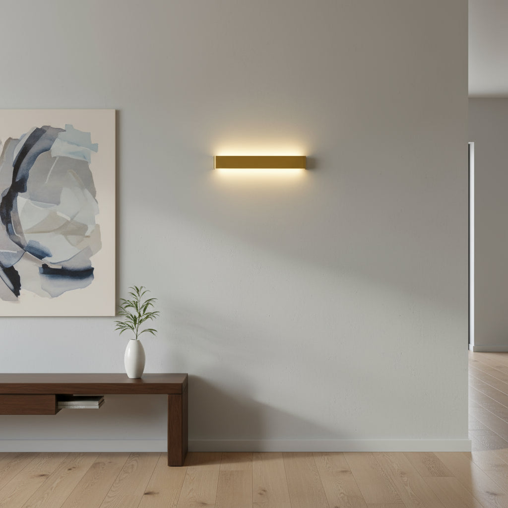 LED Wall Light | Rectangular Up Down Sconce Remote Control Indoor