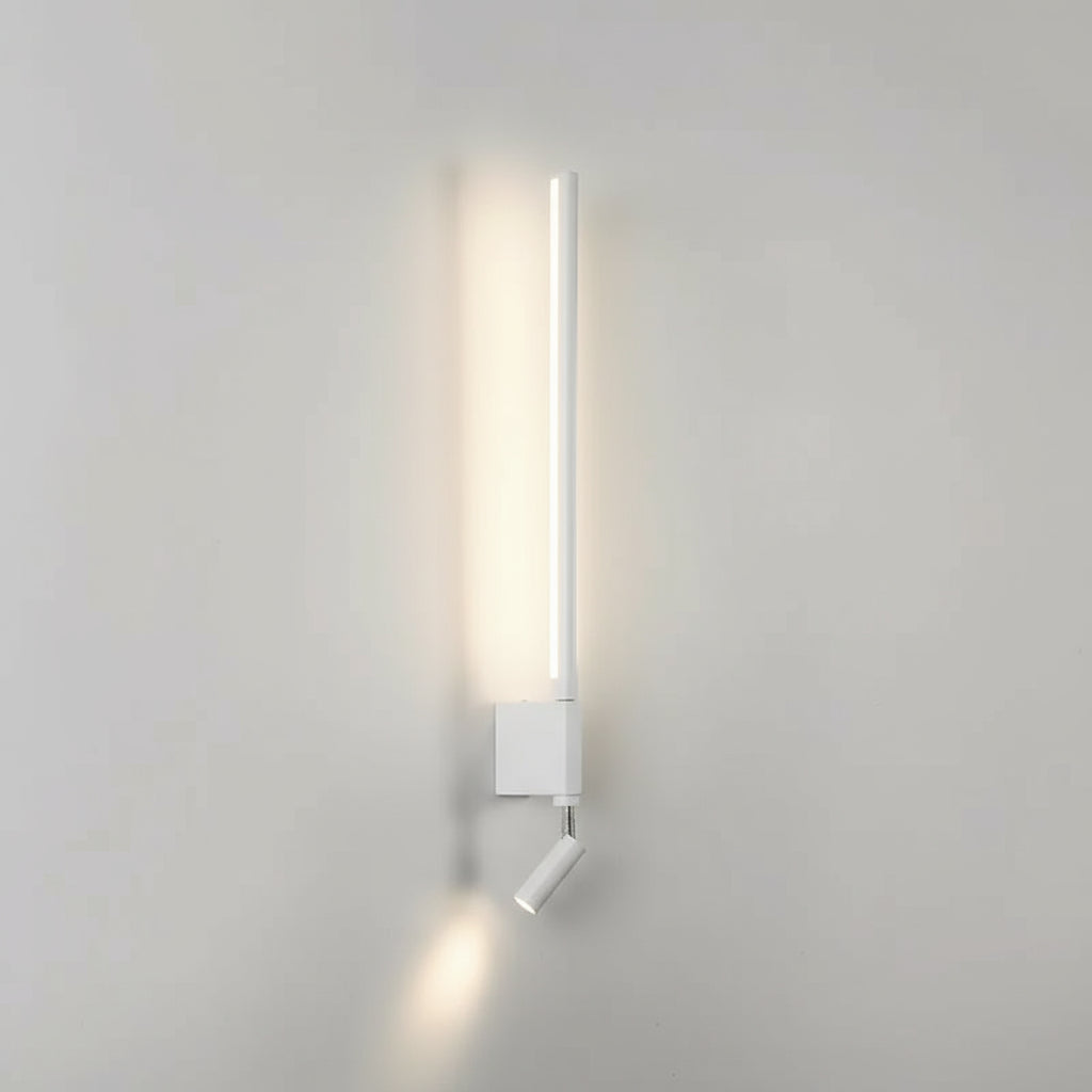 LED Wall Light | Backlit Adjustable Spotlight Sconce Bedroom Living Room