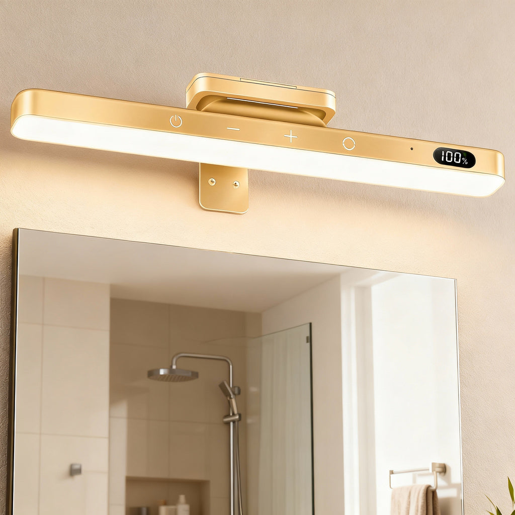 Rechargeable Wall Light | Slim LED Bar Magnetic Mount Touch Control Battery Operated