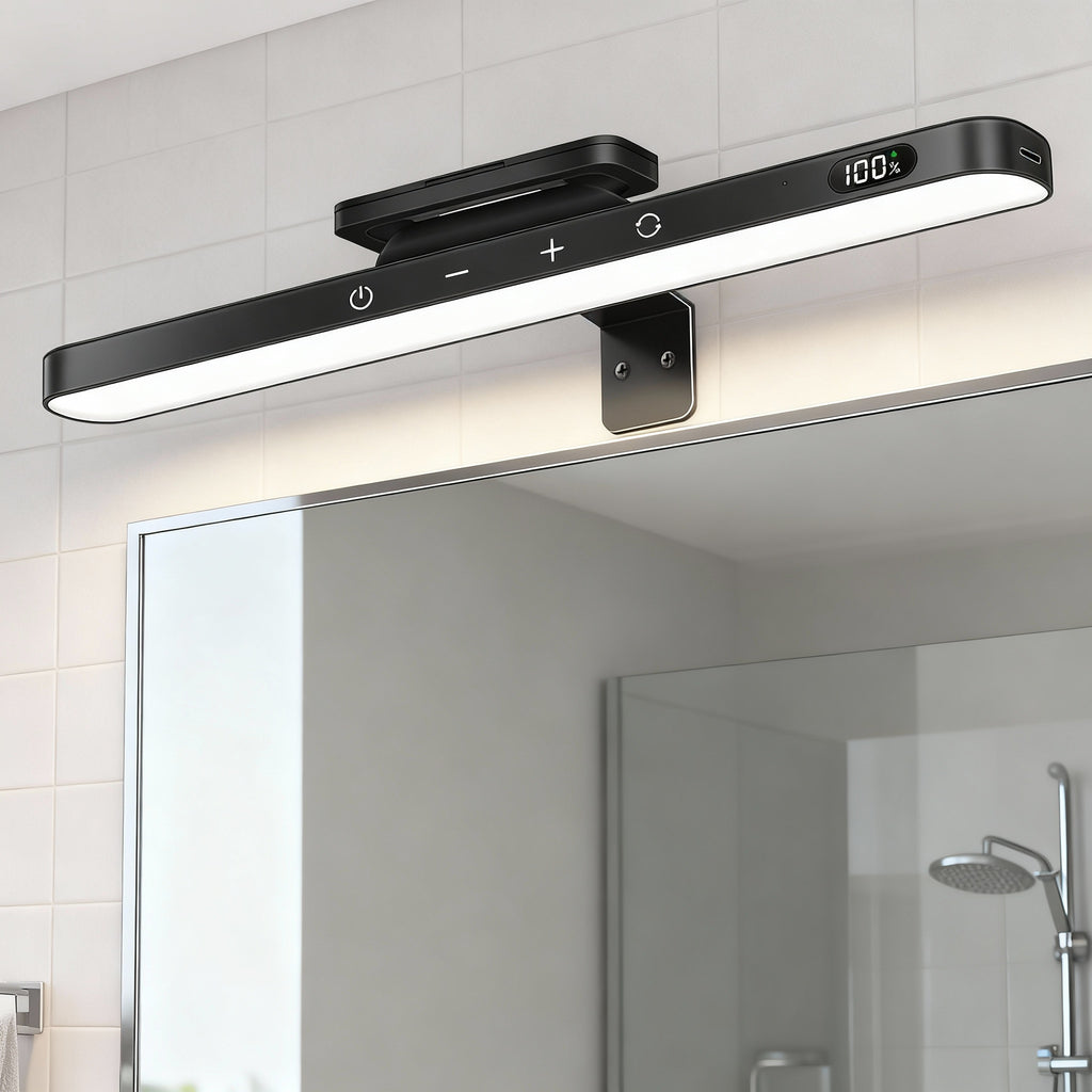 Rechargeable Wall Light | Slim LED Bar Magnetic Mount Touch Control Battery Operated